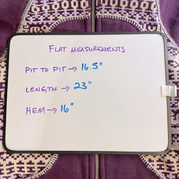 Lululemon Special Edition Purple Fair Isle Scuba Hoodie 4/XS - Picture 8 of 16